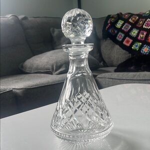 Vintage Cut Glass Decanter